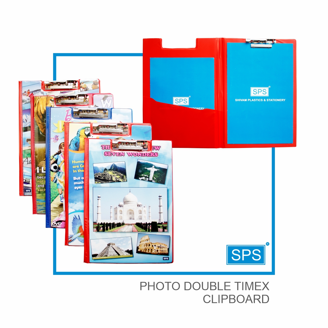 PHOTO DOUBLE TIMEX CLIPBOARD